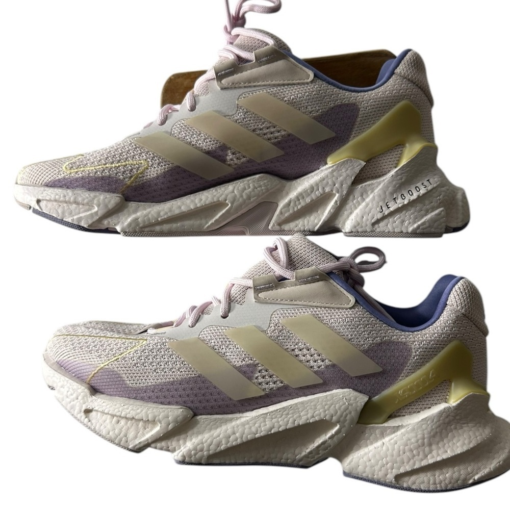 Adidas X9000L4 Pink Purple Reflective Women Running Sports Sneakers Shoes Size 7 - Picture 5 of 9
